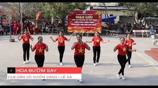 Hoa Bướm Say - CLB Dân Vũ Vườn Vàng | Lê Xá - Mừng Xuân Mừng Ngày Hội Làng KIM THÁP