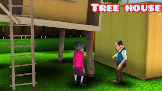 Scary Teacher 3D House Tree