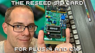 The ReSeed SID Sound Card for the Plus/4 & C16