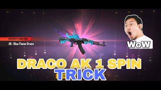 Draco AK 1 Spin Trick. Drako ak kaise nikale ?