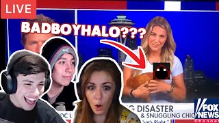 BadBoyHalo goes on LIVE TV + Quackity, GeorgeNotFound and CaptainPuffy REACT