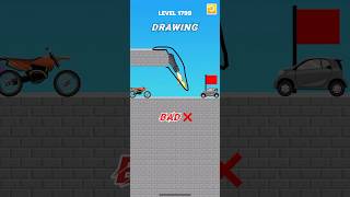 Draw bridge puzzle game level 1799 #gaming #drawing #Shorts