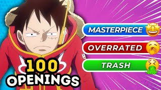 🎵 Rate 100 POPULAR Anime Opening 🔥 Anime Opening Quiz