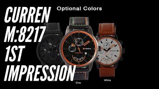 CURREN M:8217 First Impression