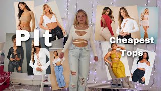 PLT cheapest tops haul | all under £8