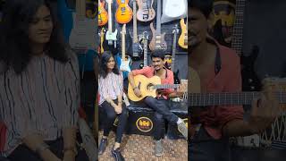 Tasty ts-570 acoustic guitar //biggest instrument market Dhaka //happy customer 2024