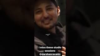 Darshan Raval At DZ Studio Making Song #Shorts