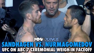 Cory Sandhagen vs. Umar Nurmagomedov Final Faceoff | UFC Abu Dhabi | Ceremonial Weigh-Ins