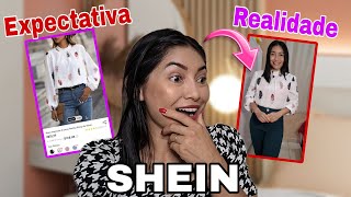 Chegaram minhas compras da promoção da Shein! Expectativa e Realidade