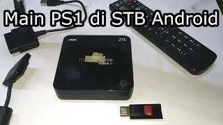 Cara Main game Playstation 1 di Android box