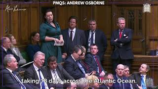 PMQs: Rutlander Andrew Osborne's Solo Row Across the Atlantic