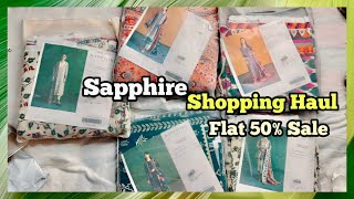 Sapphire Flat 50% off Winter Sale Shopping