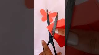 How To Make Paper Butterfly | Easy Butterfly Making With Paper | Butterfly Craft Ideas#shorts#diy