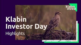 ✅ Confira como foi o KLABIN INVESTOR DAY