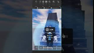 You can't fall down the stairs if you're already at the bottom | #roblox #shorts #fyp #recommended