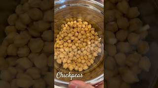 Chickpeas cooking in a pressure cooker - 3 whistles #chickpeas #healthyfood #protein #breakfast