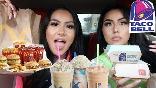 Letting The Person In FRONT Of Us DECIDE What We Eat For 24 HOURS!