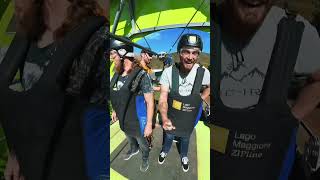 Zipline sul Lago Maggiore! @lagomaggiorezipline7055 #shorts