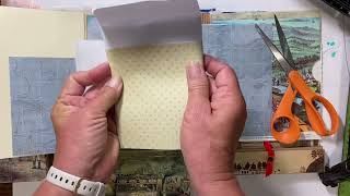 Journal on a Budget, Memory Lane, video 32, Journal Pocket Books Using Envelopes :)