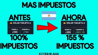 MAS IMPUESTOS EN ARGENTINA, AHORA ES DEL 155%. Te Explico Como Calcularlo.