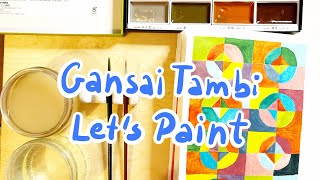 Let’s Paint the Last Page Using Gansai Tambi Paints