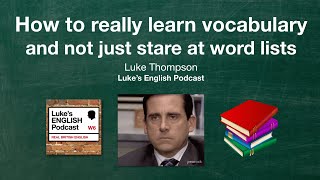 898. How to Learn Vocabulary 📚(and not just stare at word lists) Workshop