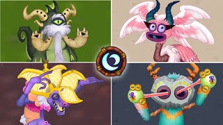 Mythical Monsters - All Island, Sounds and Animations (My Singing Monsters)