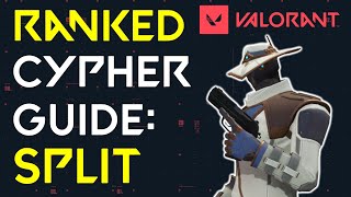 Ranked Cypher Setup & Playstyle Guide For Split (Timestamps) | Valorant