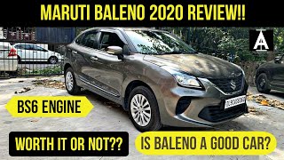 Maruti Baleno 2020 BS6 Delta detailed review | Baleno 2020 features, specs & ON ROAD price in Delhi!