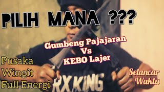 Kekuatan Energi Keris Gumbeng Pajajaran vs Keris Kebo Lajer