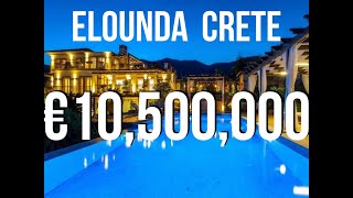 Touring a  €10,5 Million Euro  Villa | Elounda, Crete, Greece | Greek Luxury Home   | George Tsianis