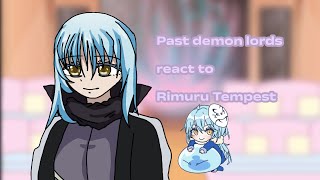 Past Demon lords react to Rimuru Tempest🩵 ( Desc for more information )