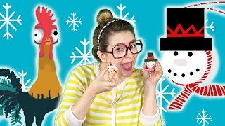 Snowman DIY Ornament + Moana's Hei Hei! | Arts and Crafts with Crafty Carol