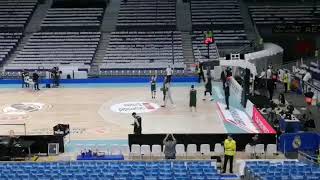 Στο παρκέ για ζέσταμα ο Παναθηναϊκός! (Euroleague Playoffs 2019: GAME 1 ΡΕΑΛ-ΠΑΝΑΘΗΝΑΪΚΌΣ ΟΠΑΠ)