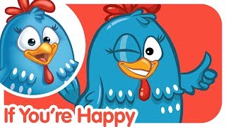 If You're Happy | Lottie Dottie Chicken UK | Nursery Rhymes For Kids