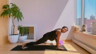 Prenatal yoga for pelvic pain and hips | pregnancy yoga |