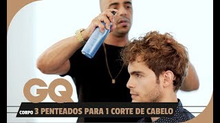 Como fazer 3 tipos de penteado com 1 corte de cabelo l Corpo