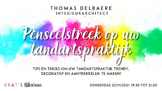 PENSEELSTREEK OP JE PRAKTIJK - Thomas Delbaere - Gratis webinar - 25 november 2021