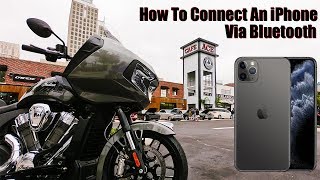 Indian Challenger | How to connect your iPhone via Bluetooth