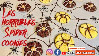 Les horribles spider-cookies (recette Halloween)