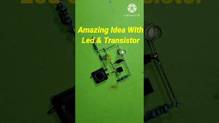 Amazing Idea With Led & Transistor |#ledlight #trending #shorts @Shaktitechshakti