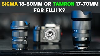 Sigma 18-50mm F2.8 vs Tamron 17-70mm F2.8 for Fuji X-Mount | Which is Better?