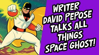 Author DAVID PEPOSE Brings the Guardian of the Spaceways Out of the Shadows in SPACE GHOST!