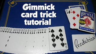 Do Not Pick The 9 Of Spades/gimmick card trick tutorial