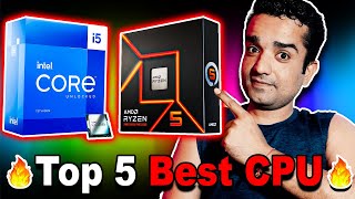 🔥Top 5 Best GAMING CPU 2023🔥Best INTEL GAMING CPU @KshitijKumar1990