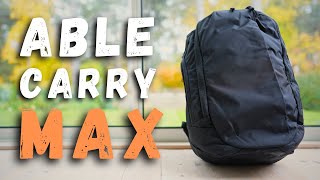 Able Carry Max Backpack Review - What You NEED to Know