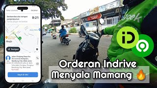 Orderan Indrive Menyala Mamangku 🔥, Gojek diem diem Bae ? | Live onbid Bandung