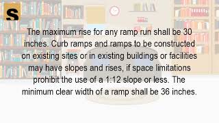 What are the ADA requirements for wheelchair ramps