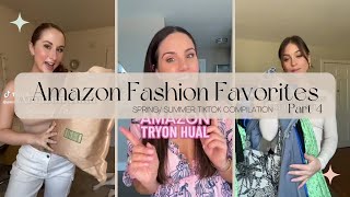 Amazon Fashion Favorites  Part 4| Spring/ Summer Must Haves & Try On | Tiktok Compilation & Links