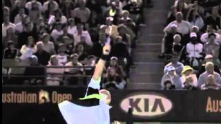 Ljubicic  serve in slow motion